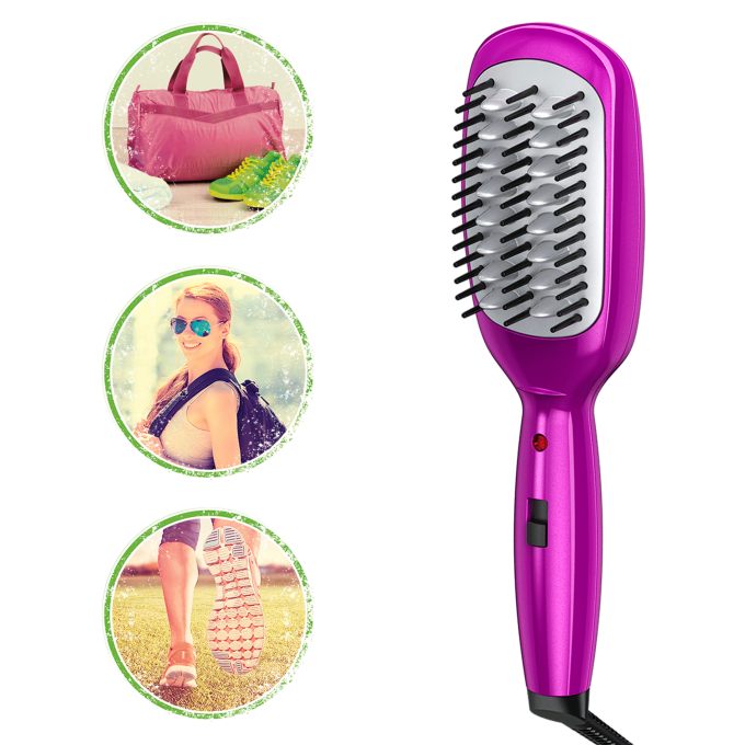 MiniPRO® Ceramic Hair Straighening Brush