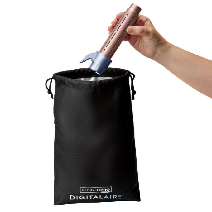 DigitalAIRE® Styling Wand with multiple attachments and Storage Bag