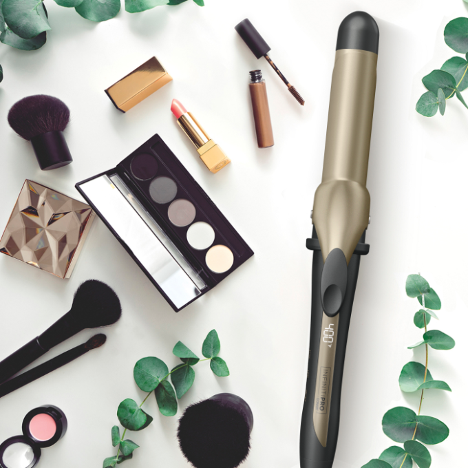 Digital Ceramic Series 1¼" Tourmaline Ceramic Clip/Clipless Curling Wand