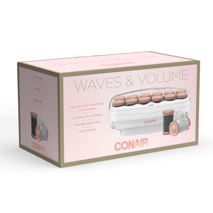 Xtreme Big Curls Hot Rollers with Super Clips