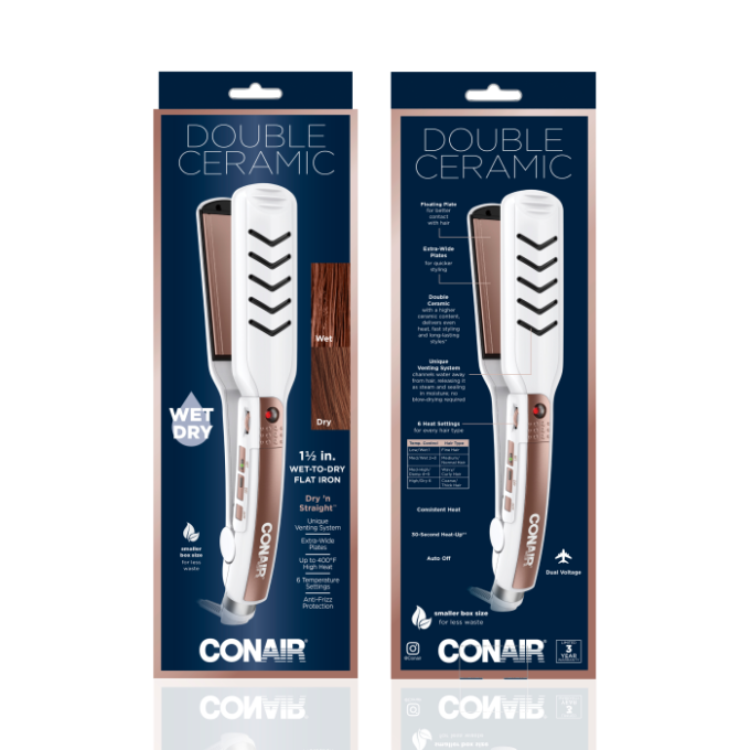 1.5" Wet-to-Dry Flat Iron