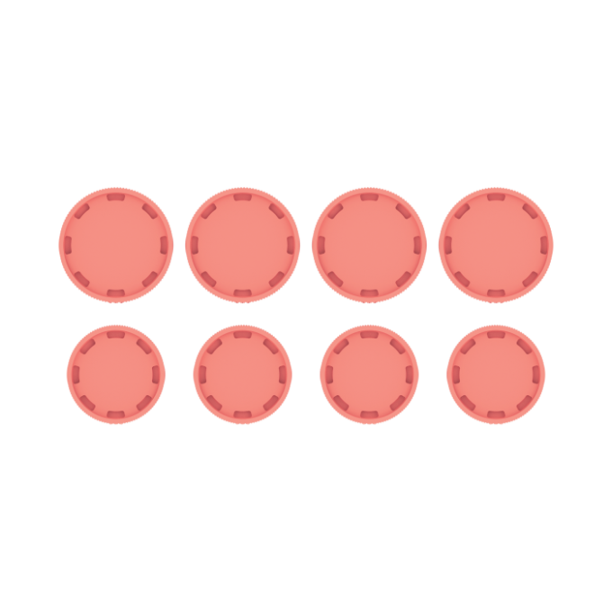8-Piece Color Changing Hot Roller Set