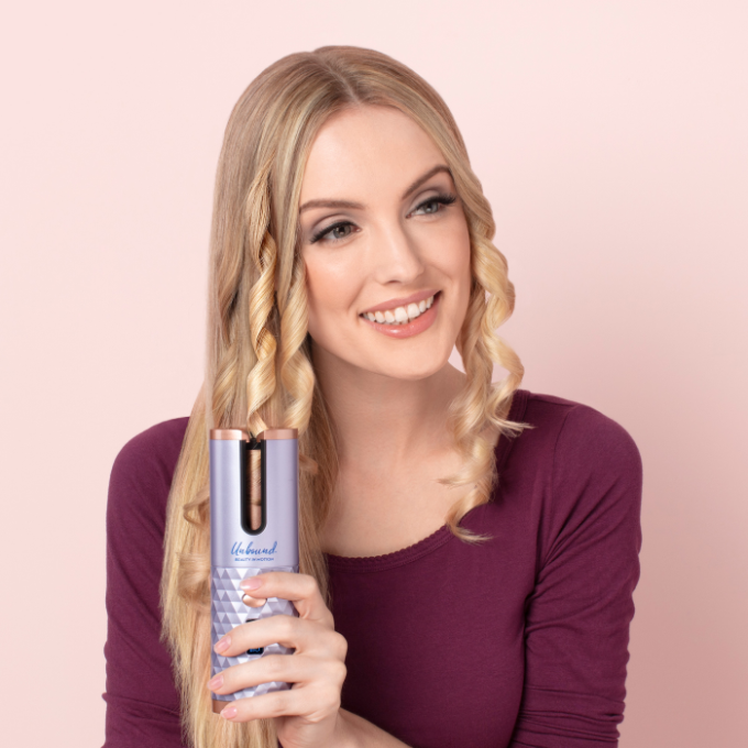 Unbound® Cordless Auto Curler