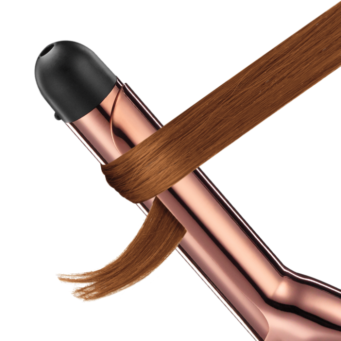 Rose Gold Titanium 1-inch Curling Iron