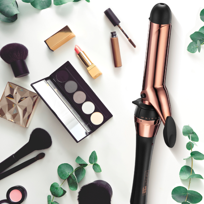 Rose Gold Titanium 1¼-inch Curling Iron
