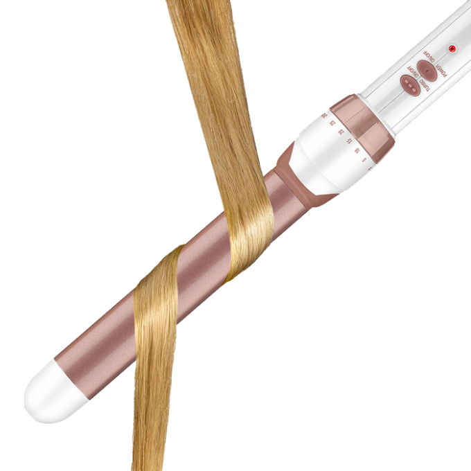 Double Ceramic 1-inch Curling Wand